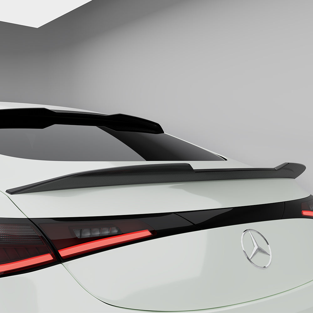 SQ Style Pre-preg Carbon Boot Spoiler for Mercedes C236 CLE53 24-26 - Carbon Factory