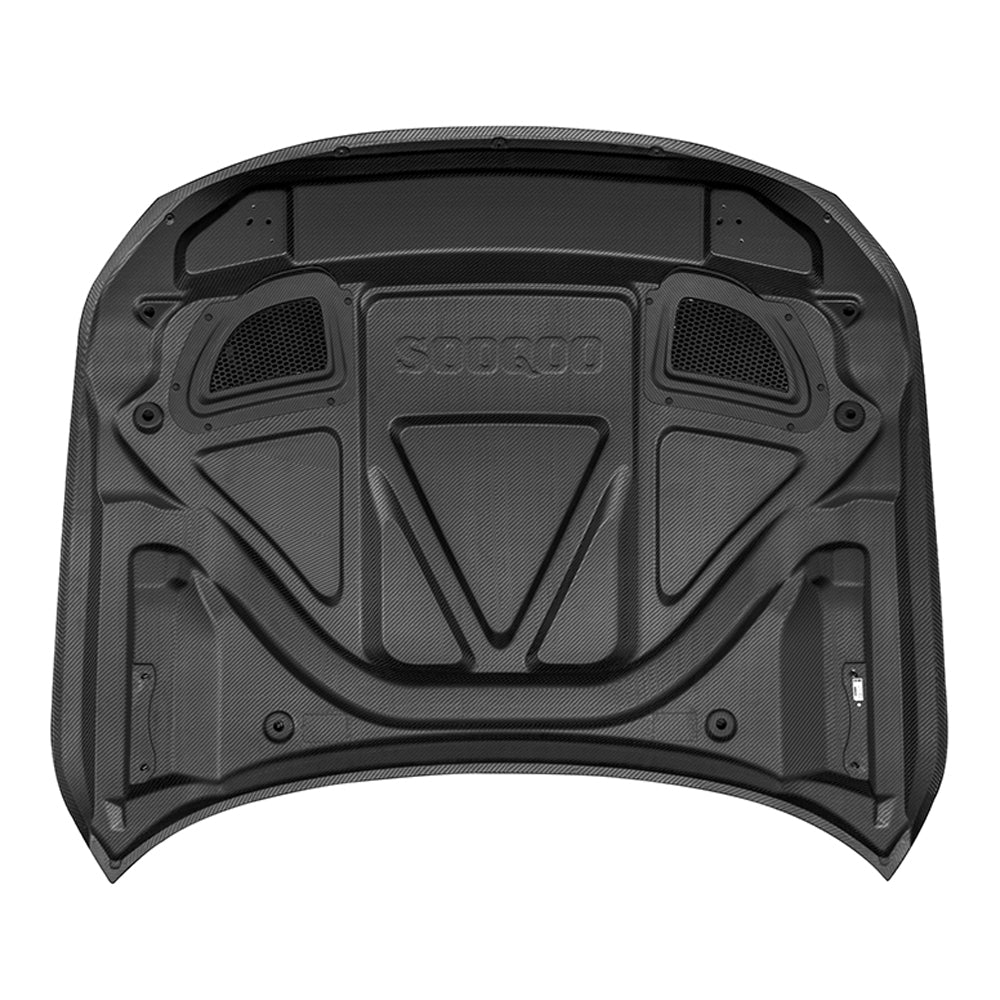 SQ Style Pre-Preg Carbon Fibre Bonnet for BMW G87 M2 2 Series G42 Coupe 21-Present