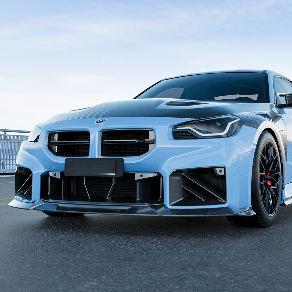 SQ Style Pre-Preg Carbon Fibre Bonnet for BMW G87 M2 2 Series G42 Coupe 21-Present - Carbon Factory