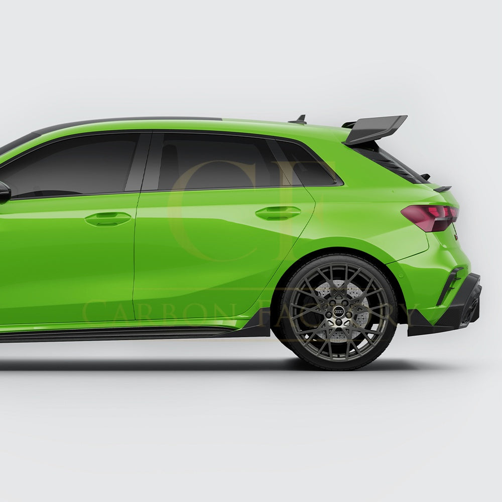OEM Style Pre-preg Carbon Fiber Side Skirts for Audi RS3 8Y 20-26 - Carbon Factory