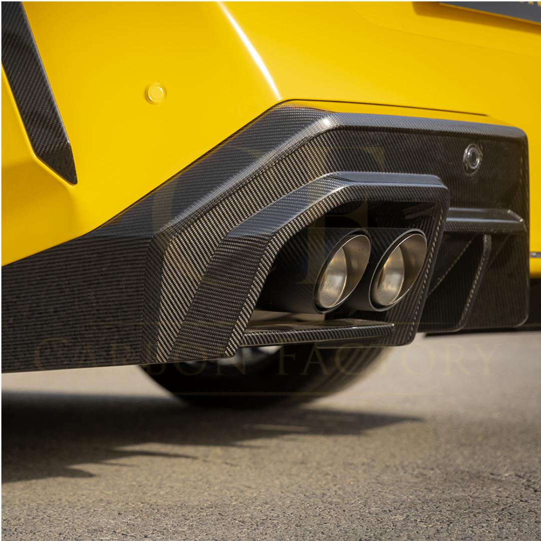 SQ-A Style Pre-Preg Carbon Fibre Rear Diffuser for BMW G90 G99 M5 2025-Present-Carbon Factory