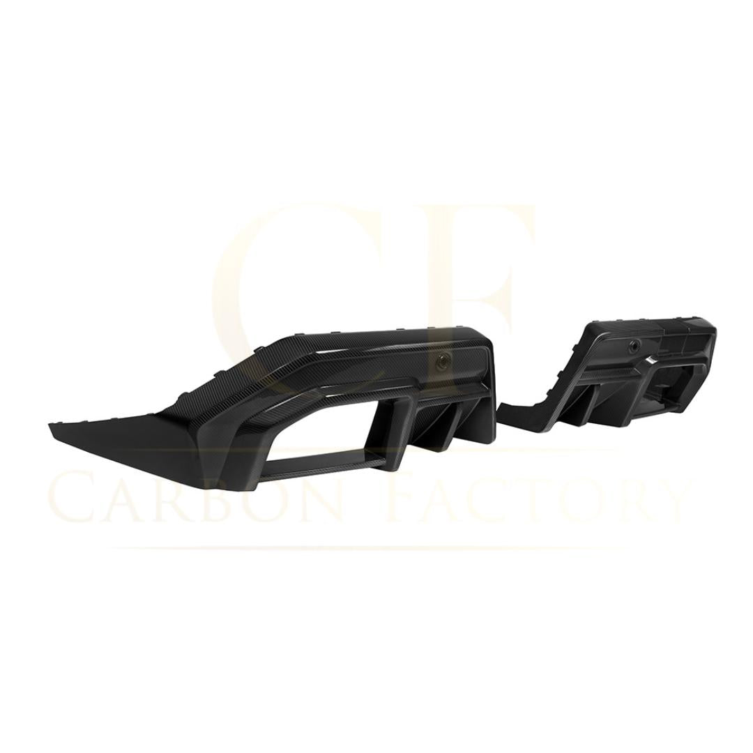 SQ-A Style Pre-Preg Carbon Fibre Rear Diffuser for BMW G90 G99 M5 2025-Present-Carbon Factory