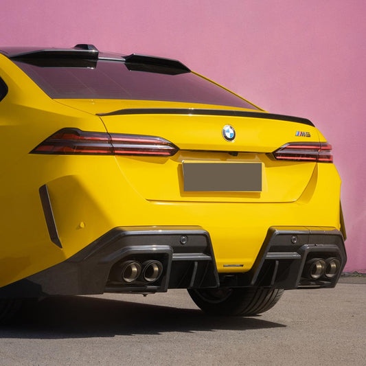 SQ-A Style Pre-Preg Carbon Fibre Rear Diffuser for BMW G90 G99 M5 2025-Present-Carbon Factory