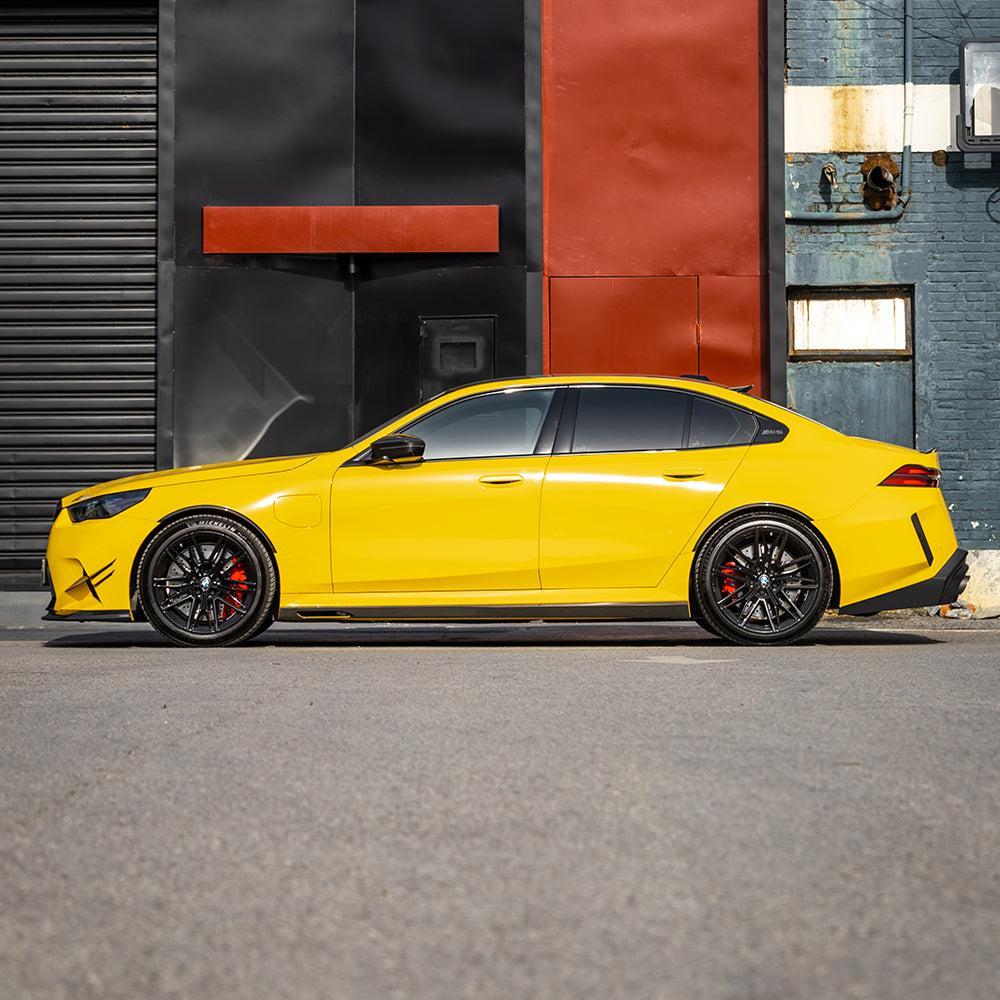 SQ-A Style Pre-Preg Carbon Fibre Side Skirts for BMW G90 G99 M5 2025-Present-Carbon Factory