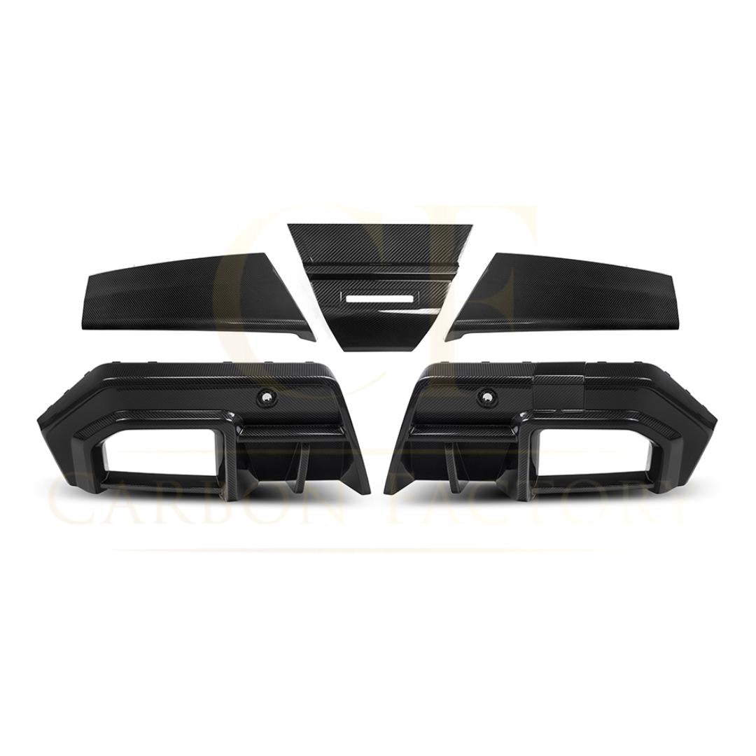 SQ-B Style Pre-Preg Carbon Fibre Rear Diffuser for BMW G90 G99 M5 2025-Present-Carbon Factory