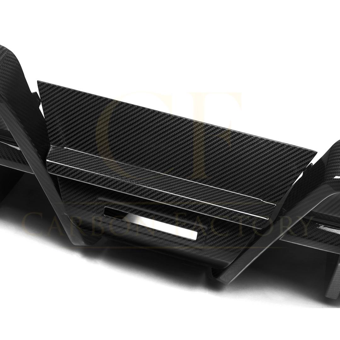 SQ-B Style Pre-Preg Carbon Fibre Rear Diffuser for BMW G90 G99 M5 2025-Present-Carbon Factory