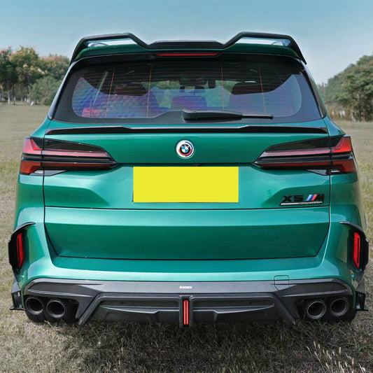 SQ Style Pre-Preg Carbon Fibre Boot Spoiler for BMW F95 X5M 20-Present-Carbon Factory