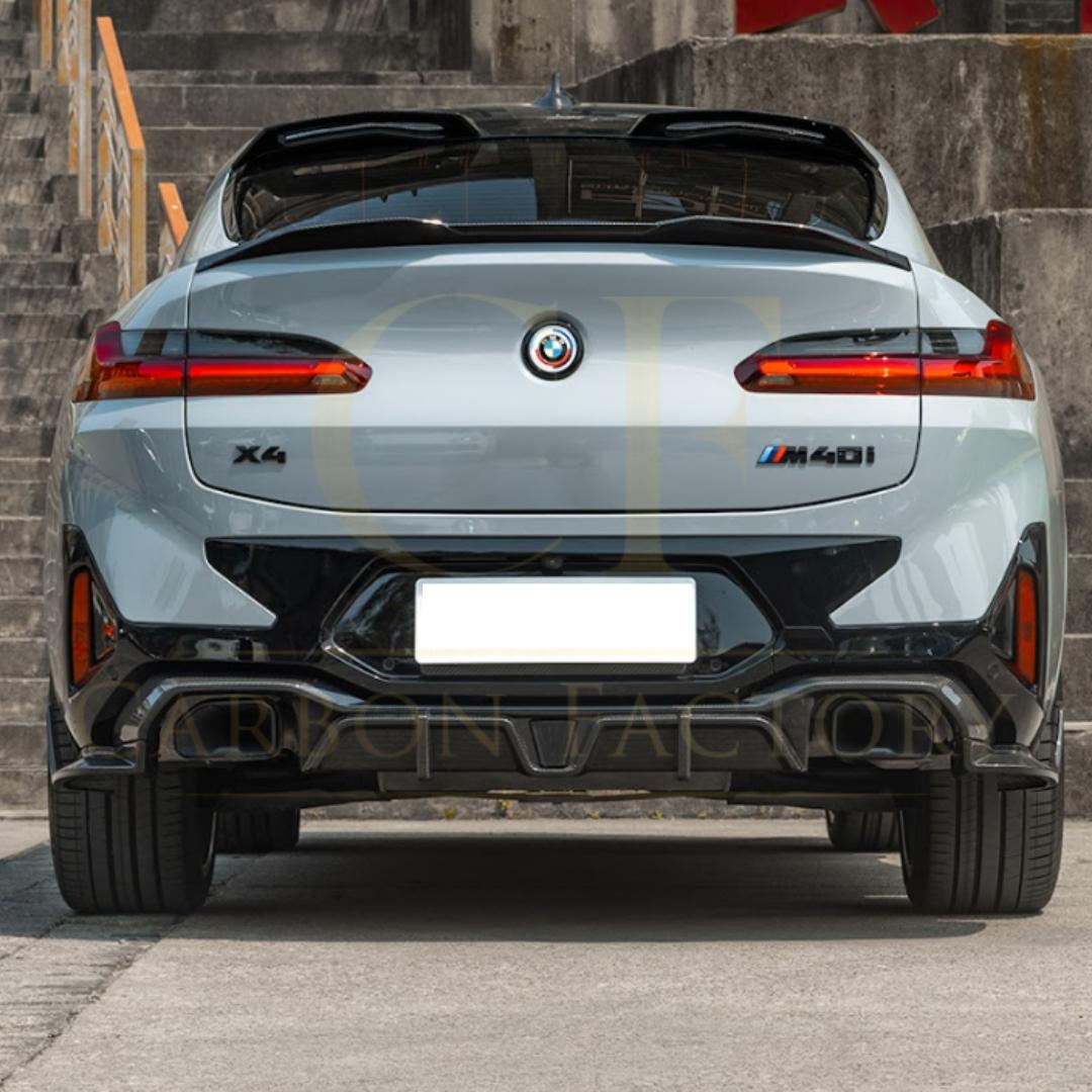 SQ Style Pre-Preg Carbon Fibre Boot Spoiler for BMW G02 X4 F98 X4M 2019-Present-Carbon Factory