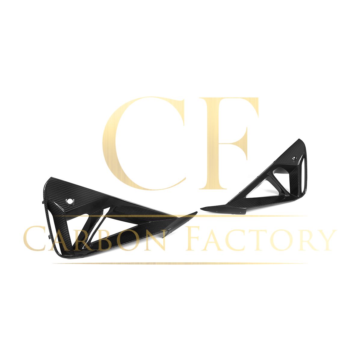 SQ Style Pre-Preg Carbon Fibre Front Air Duct for BMW 2 Series G42 Coupe 21-Present-Carbon Factory