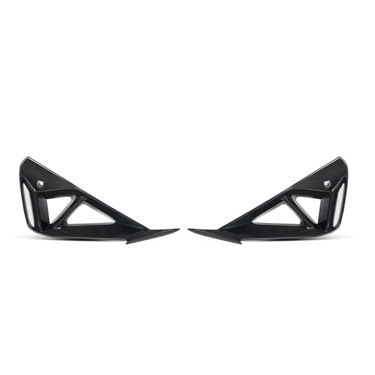 SQ Style Pre-Preg Carbon Fibre Front Air Duct for BMW 2 Series G42 Coupe 21-Present-Carbon Factory