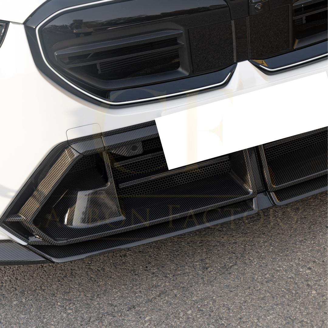 SQ Style Pre-Preg Carbon Fibre Front Bumper Center Trim for BMW G90 G99 M5 2025-Presen-Carbon Factory