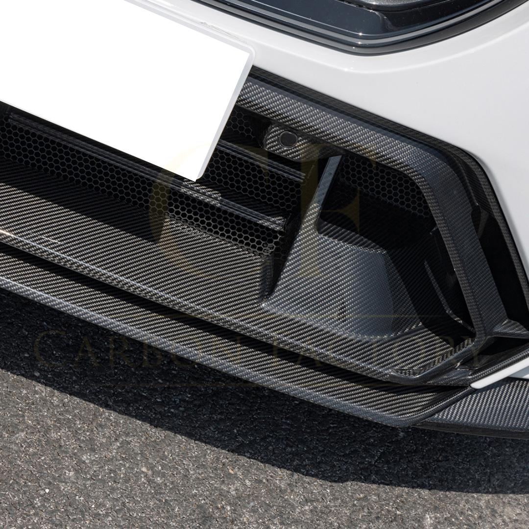 SQ Style Pre-Preg Carbon Fibre Front Bumper Center Trim for BMW G90 G99 M5 2025-Presen-Carbon Factory