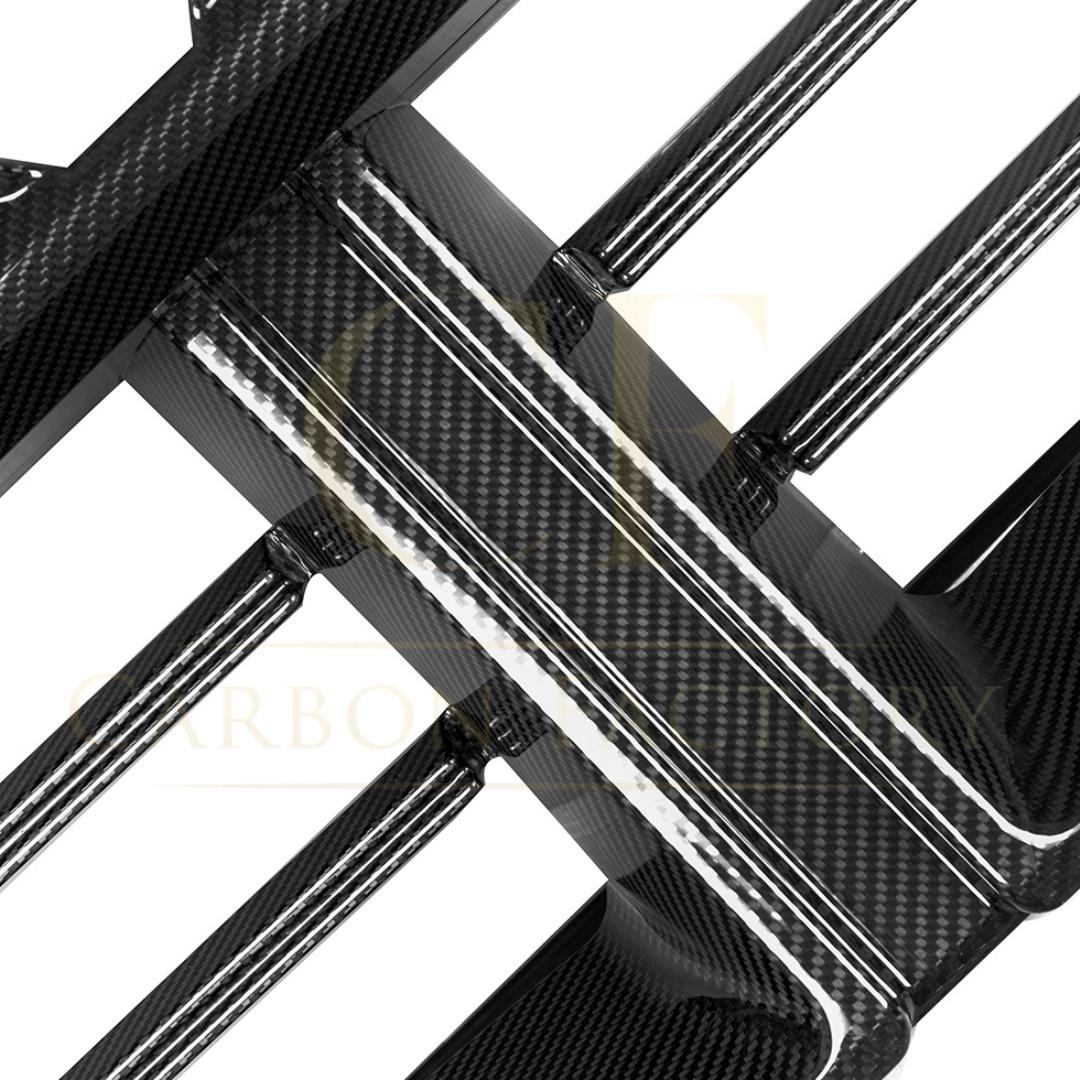 SQ Style Pre-Preg Carbon Fibre Front Bumper Center Trim for BMW G90 G99 M5 2025-Presen-Carbon Factory