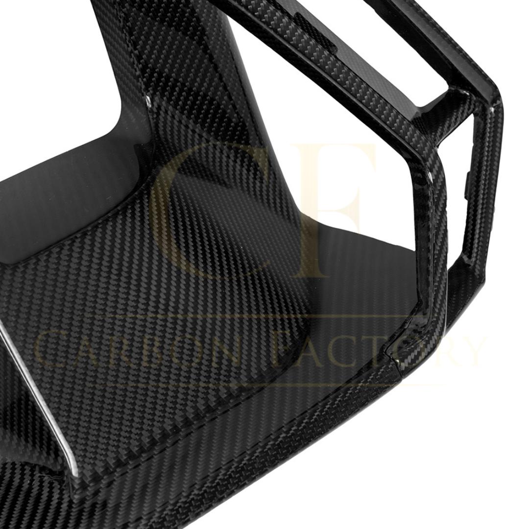 SQ Style Pre-Preg Carbon Fibre Front Bumper Center Trim for BMW G90 G99 M5 2025-Presen-Carbon Factory