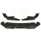 SQ Style Pre-Preg Carbon Fibre Front Splitter for BMW F95LCI X5M 24-Present-Carbon Factory