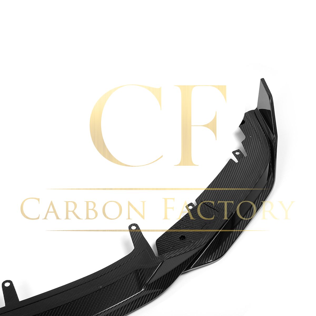 SQ Style Pre-Preg Carbon Fibre Front Splitter for BMW G14 G15 G16 8 Series 20-Present-Carbon Factory