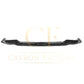SQ Style Pre-Preg Carbon Fibre Front Splitter for BMW G26 4 Series Gran Coupe i4 21-24-Carbon Factory