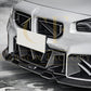 SQ Style Pre-Preg Carbon Fibre Front Splitter for BMW G87 M2 23-Present-Carbon Factory