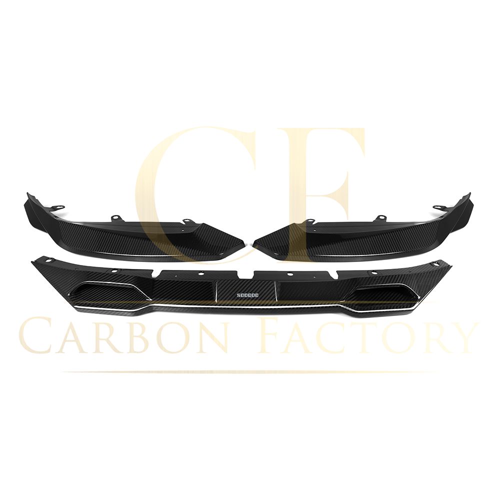SQ Style Pre-Preg Carbon Fibre Front Splitter for BMW G87 M2 23-Present-Carbon Factory