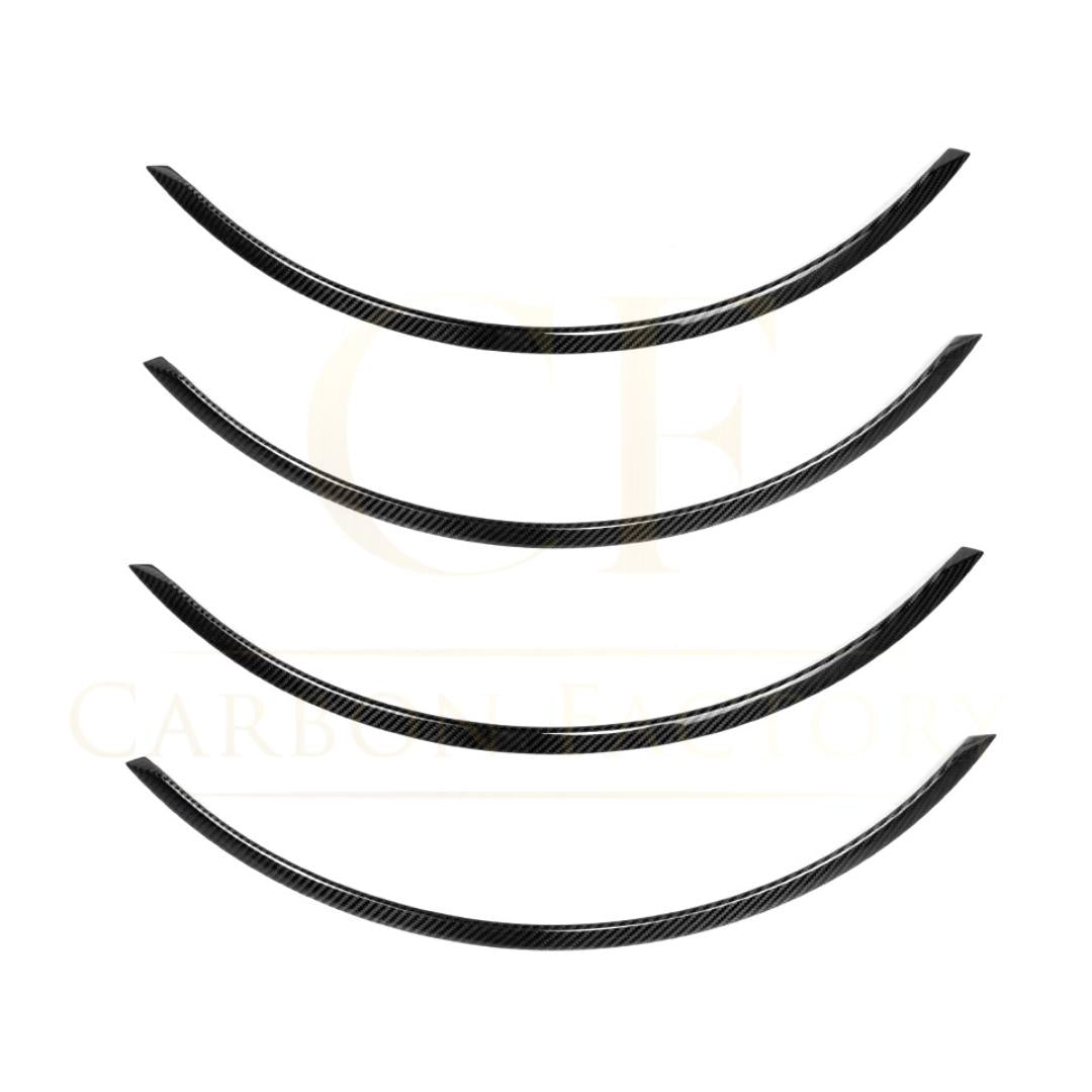 SQ Style Pre-Preg Carbon Fibre Front Wheel Arch Trims for BMW G90 G99 M5 2025-Present-Carbon Factory