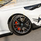 SQ Style Pre-Preg Carbon Fibre Front Wheel Arch Trims for BMW G90 G99 M5 2025-Present-Carbon Factory