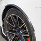SQ Style Pre-Preg Carbon Fibre Front Wheel Arch Trims for BMW G90 G99 M5 2025-Present-Carbon Factory
