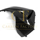 SQ Style Pre-Preg Carbon Fibre Rear Bumper Trims for BMW G26 4 Series Gran Coupe 21-24-Carbon Factory