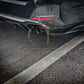 SQ Style Pre-Preg Carbon Fibre Rear Diffuser Quad Exhaust for BMW G26 4 Series Gran Coupe 21-24-Carbon Factory