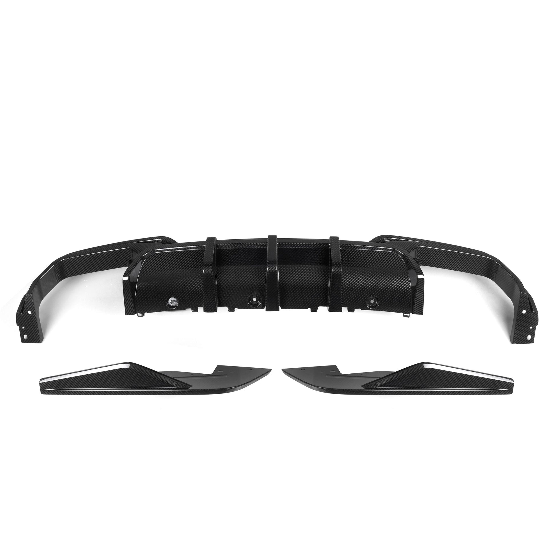 SQ Style Pre-Preg Carbon Fibre Rear Diffuser for BMW F93 M8 Gran Coupe 20-Present-Carbon Factory