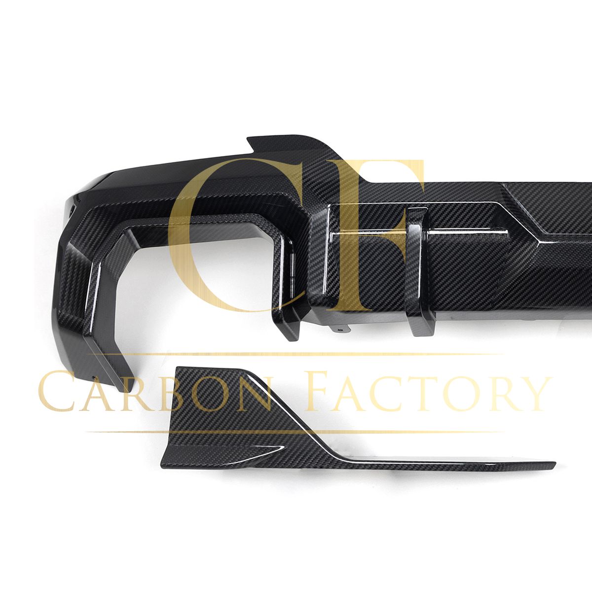 SQ Style Pre-Preg Carbon Fibre Rear Diffuser for BMW G01 X3 G08 IX3 LCI 22-25-Carbon Factory