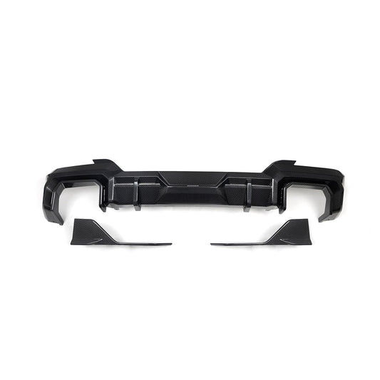 SQ Style Pre-Preg Carbon Fibre Rear Diffuser for BMW G01 X3 G08 IX3 LCI 22-25-Carbon Factory