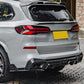 SQ Style Pre-Preg Carbon Fibre Rear Diffuser for BMW G05 X5 LCI 23-25-Carbon Factory