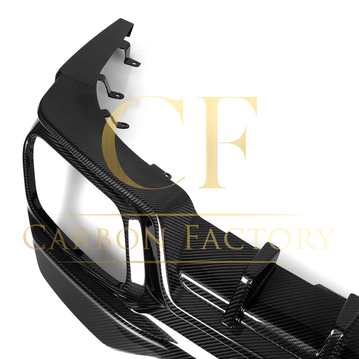SQ Style Pre-Preg Carbon Fibre Rear Diffuser for BMW G16 8 Series 20-Present-Carbon Factory