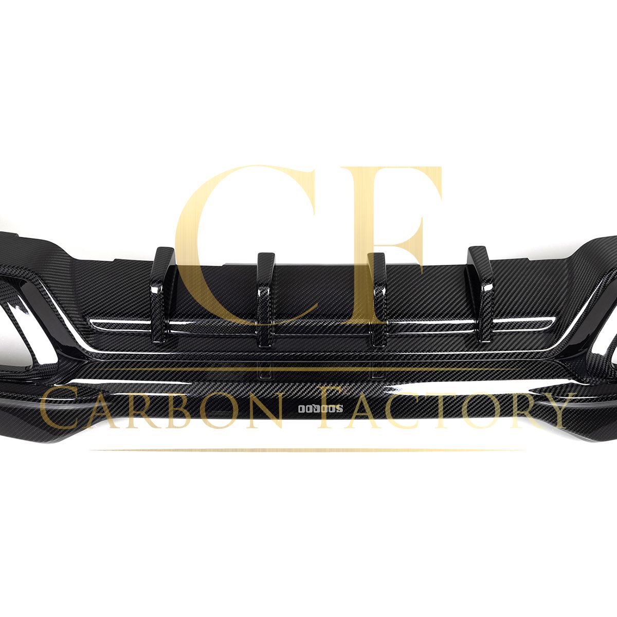 SQ Style Pre-Preg Carbon Fibre Rear Diffuser for BMW G16 8 Series 20-Present-Carbon Factory