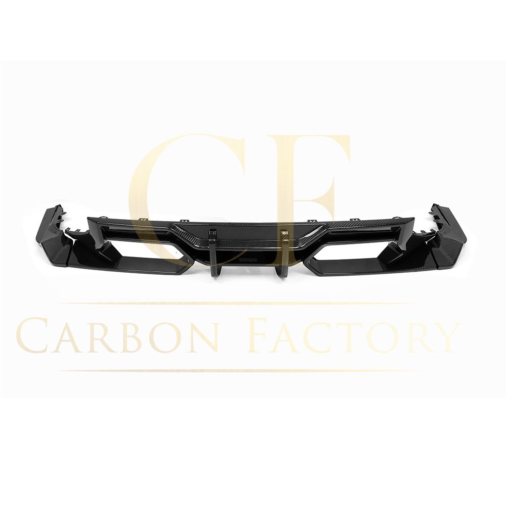 SQ Style Pre-Preg Carbon Fibre Rear Diffuser for BMW G87 M2 23-Present-Carbon Factory