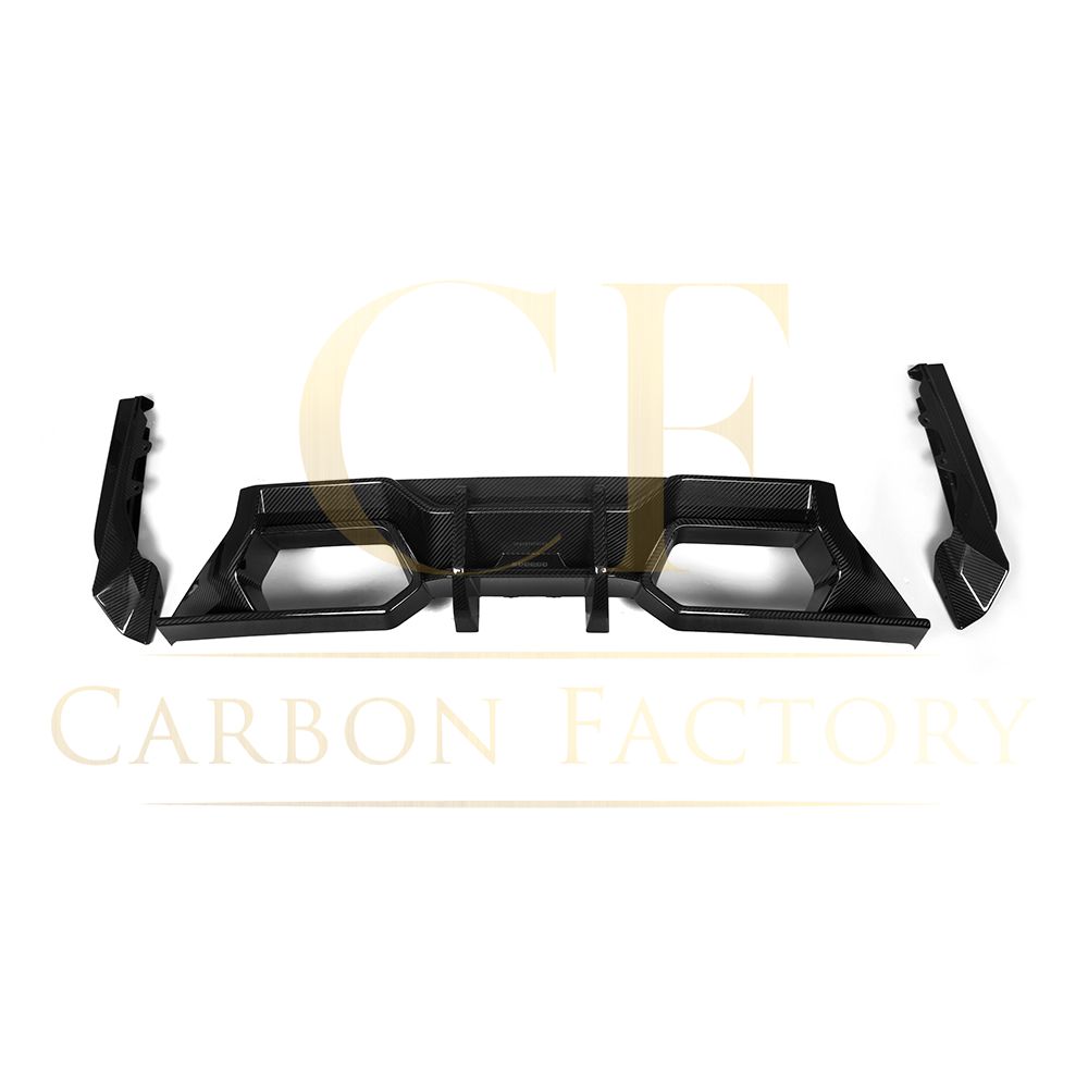 SQ Style Pre-Preg Carbon Fibre Rear Diffuser for BMW G87 M2 23-Present-Carbon Factory