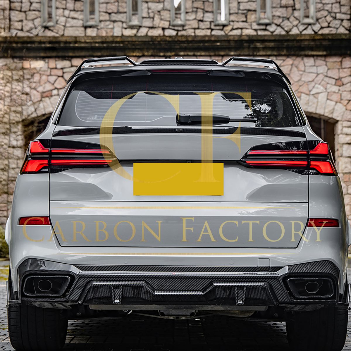 SQ Style Pre-Preg Carbon Fibre Rear Spoiler for BMW G05 X5 LCI 23-25-Carbon Factory