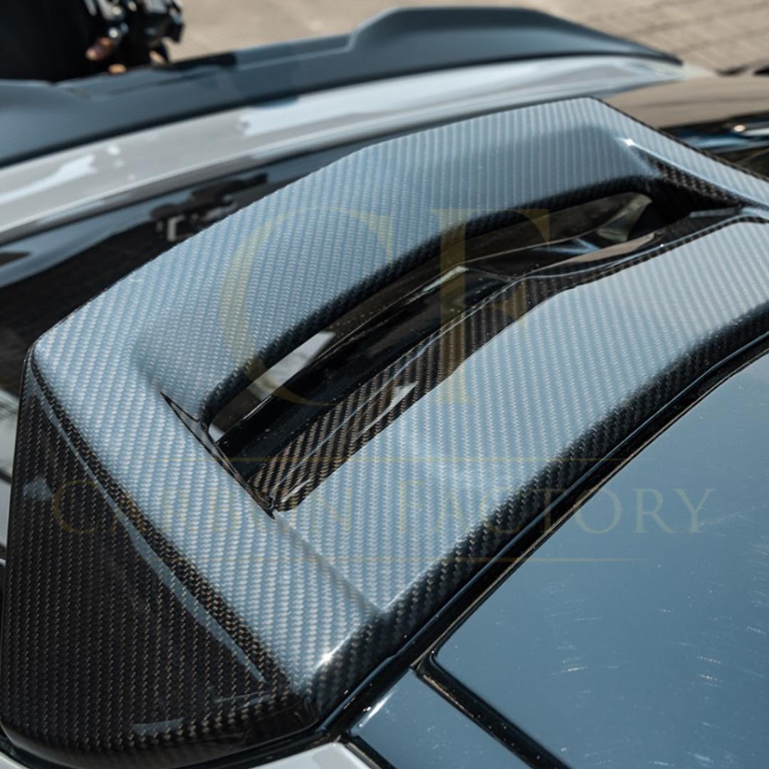 SQ Style Pre-Preg Carbon Fibre Roof Spoiler for BMW G02 X4 F98 X4M 2019-Present-Carbon Factory