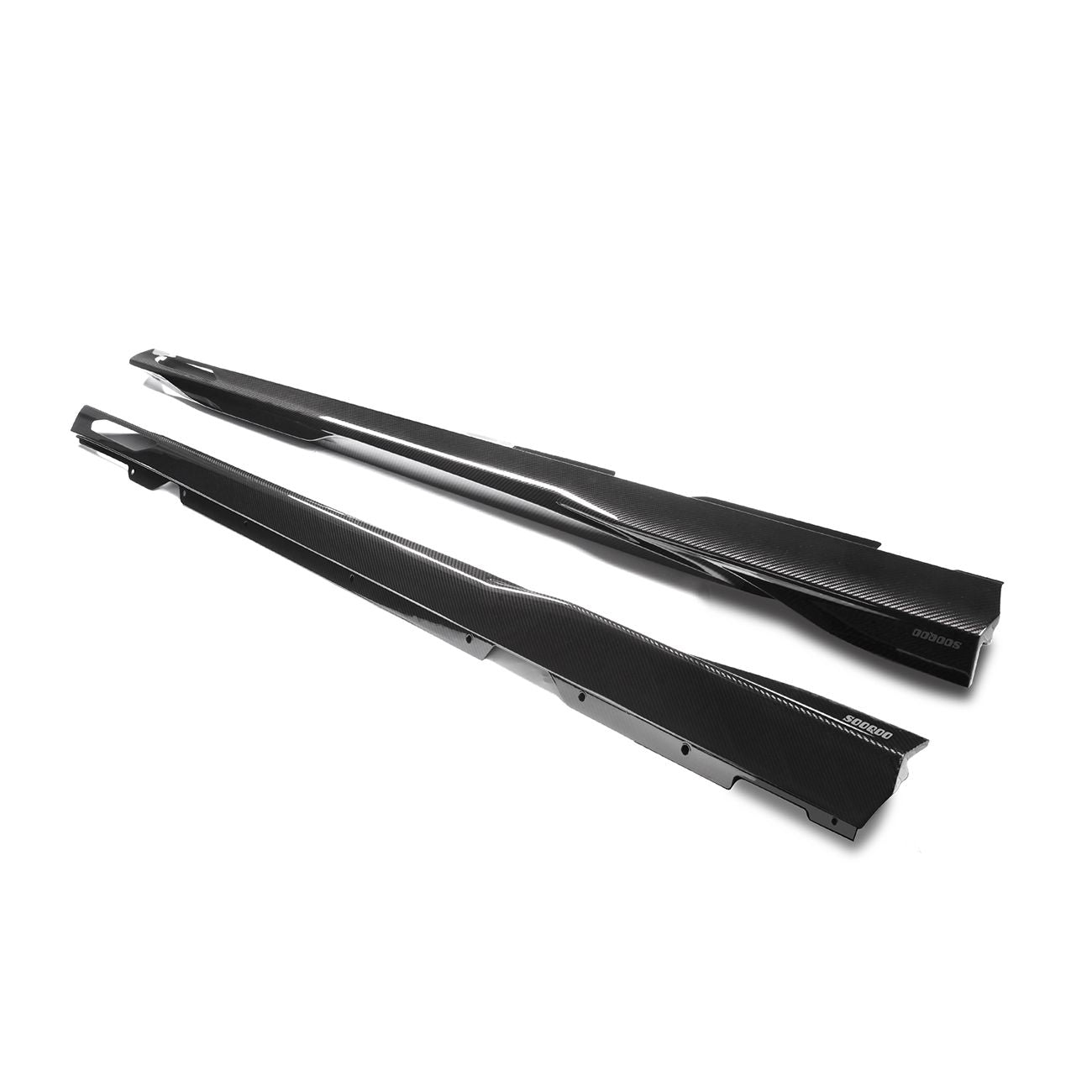 SQ Style Pre-Preg Carbon Fibre Side Skirt for BMW G26 4 Series Gran Coupe 21-24-Carbon Factory