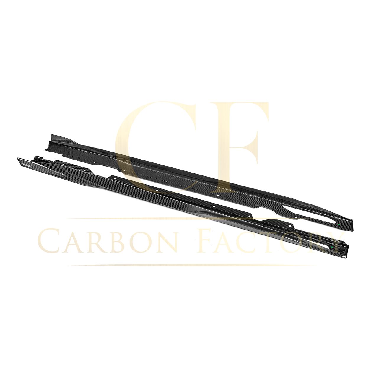 SQ Style Pre-Preg Carbon Fibre Side Skirt for BMW G26 4 Series Gran Coupe 21-24-Carbon Factory