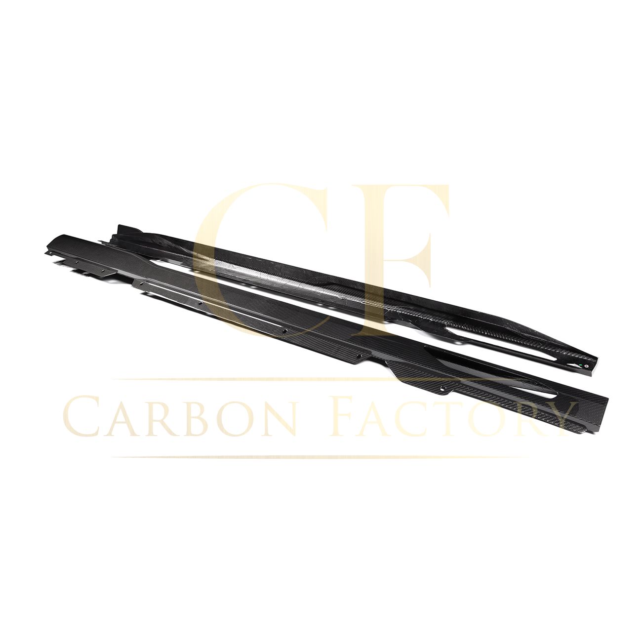 SQ Style Pre-Preg Carbon Fibre Side Skirt for BMW G26 4 Series Gran Coupe 21-24-Carbon Factory