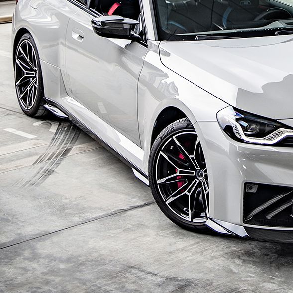 SQ Style Pre-Preg Carbon Fibre Side Skirt for BMW G87 M2 23-Present-Carbon Factory