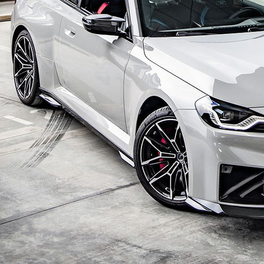 SQ Style Pre-Preg Carbon Fibre Side Skirt for BMW G87 M2 23-Present-Carbon Factory
