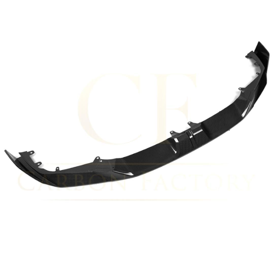SQ Style Pre-preg Carbon Fibre Front Splitter for BMW F96 LCI X6M 24-Present-Carbon Factory