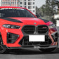 SQ Style Pre-preg Carbon Fibre Front Splitter for BMW F96 LCI X6M 24-Present-Carbon Factory