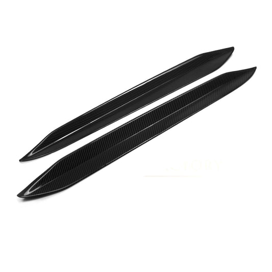 SQ Style Pre-preg Carbon Fibre Rear Bumper Trims for BMW G06 X6 F96 X6M 20-Present-Carbon Factory