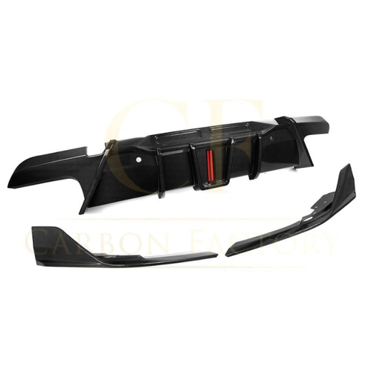 SQ Style Pre-preg Carbon Fibre Rear Diffuser for BMW F96 X6M 20-Present-Carbon Factory