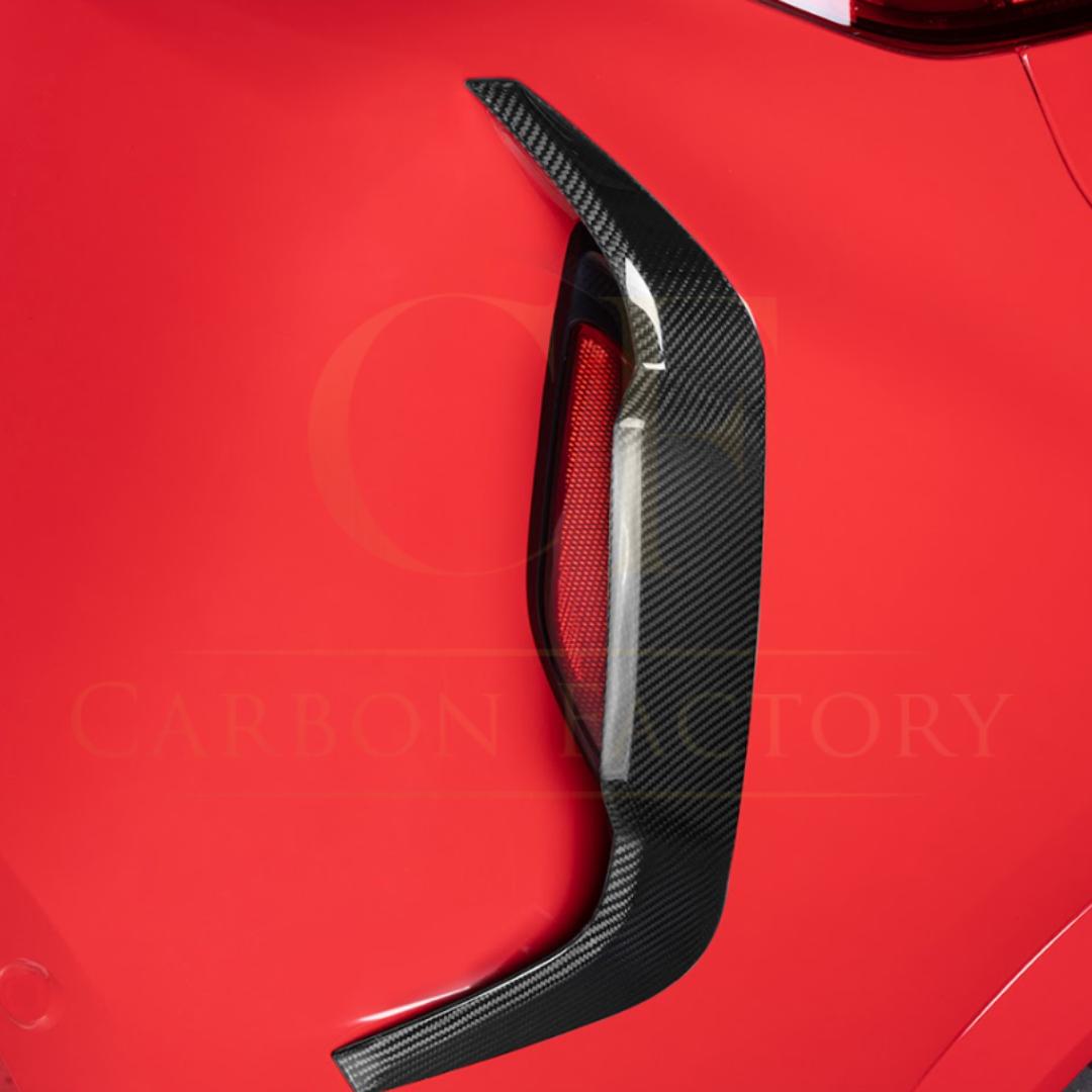 SQ Style Pre-preg Carbon Fibre Rear Side Trims for BMW F96 X6M 20-Present-Carbon Factory