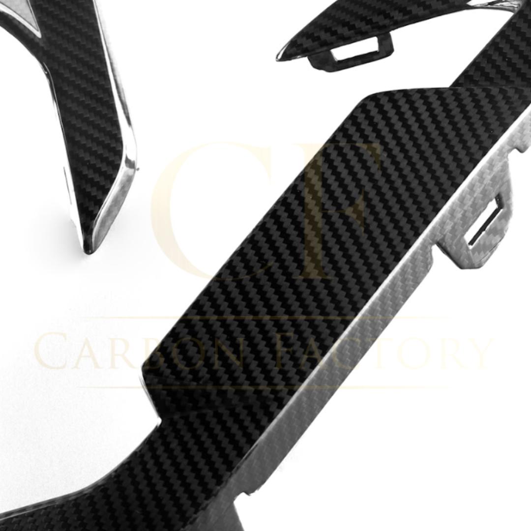 SQ Style Pre-preg Carbon Fibre Side Fender Trims for BMW F96 LCI X6M 20-Present-Carbon Factory