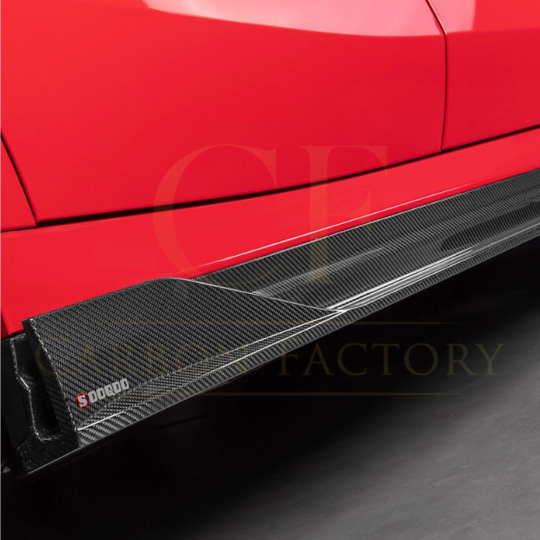 SQ Style Pre-preg Carbon Fibre Side Skirts for BMW G06 X6 F96 X6M 20-Present-Carbon Factory